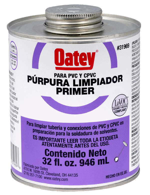 PRIMER OATEY PVC/CPVC PURPURA