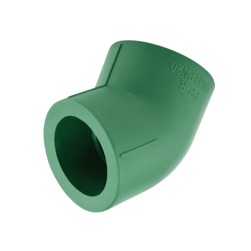 [200] CODO 45 (45 POLIPROPILENO FUSION VERDE 1|2)